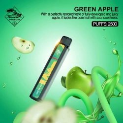 Green Apple - Tugboat XXL Disposable 2500 Puff