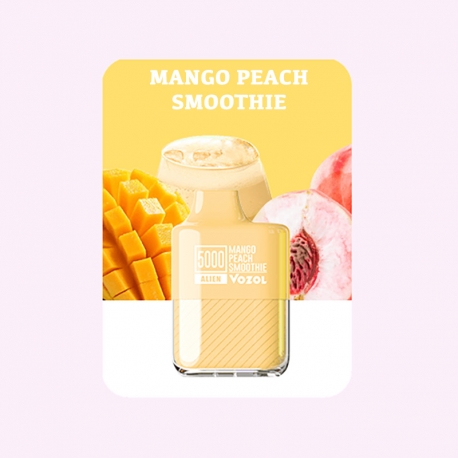 Vozol 5000 Mango Peach Smoothie Disposable Pod