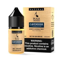 Black Note Cavendish Tobacco Salt Likit 30ml